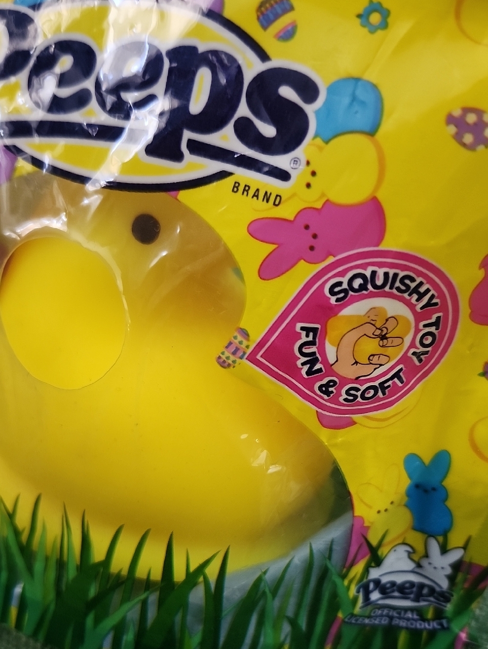 Peeps Yellow Chick Squishy Toy - Picture 3 of 3